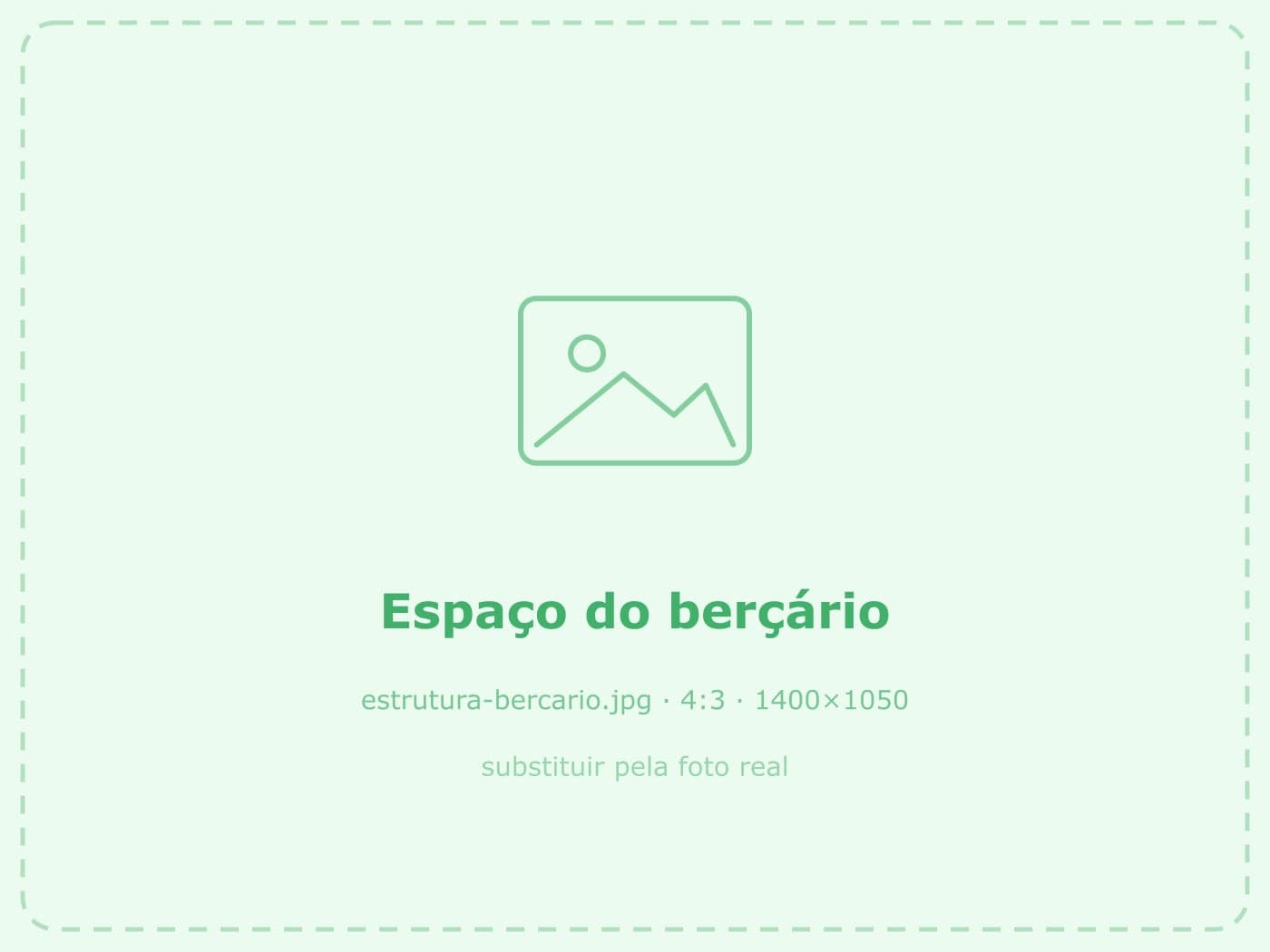 Espaço do berçário