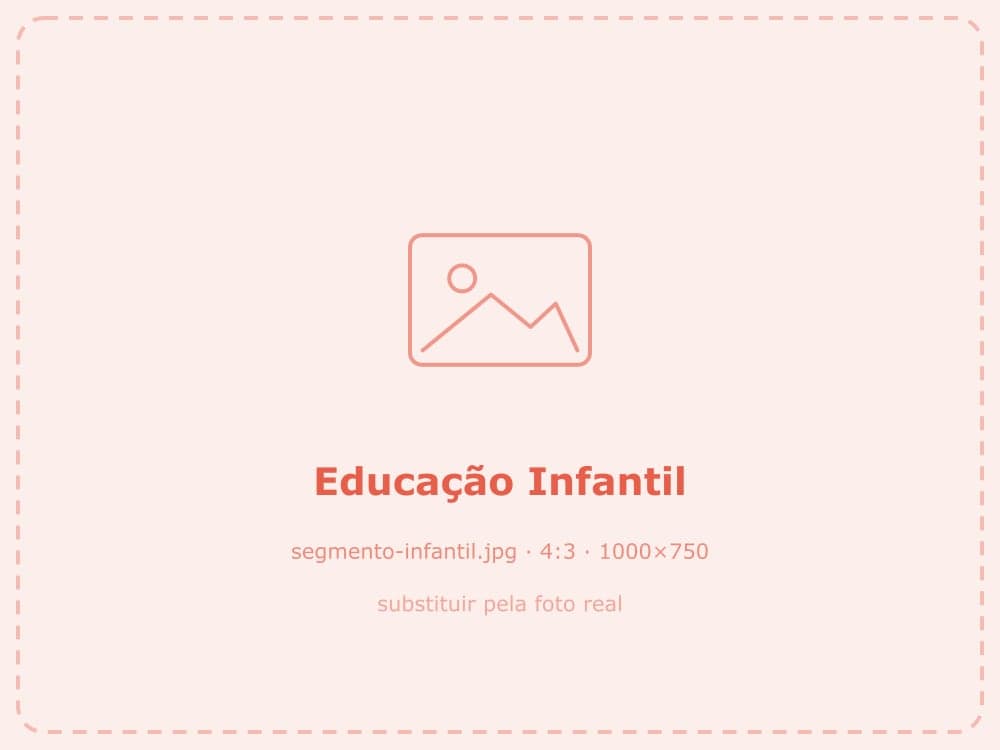 Turma de Educação Infantil da Escola Flor e Ser