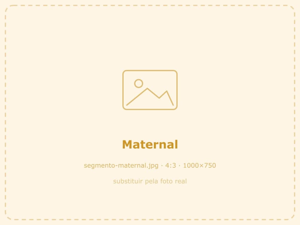 Turma de Maternal da Escola Flor e Ser